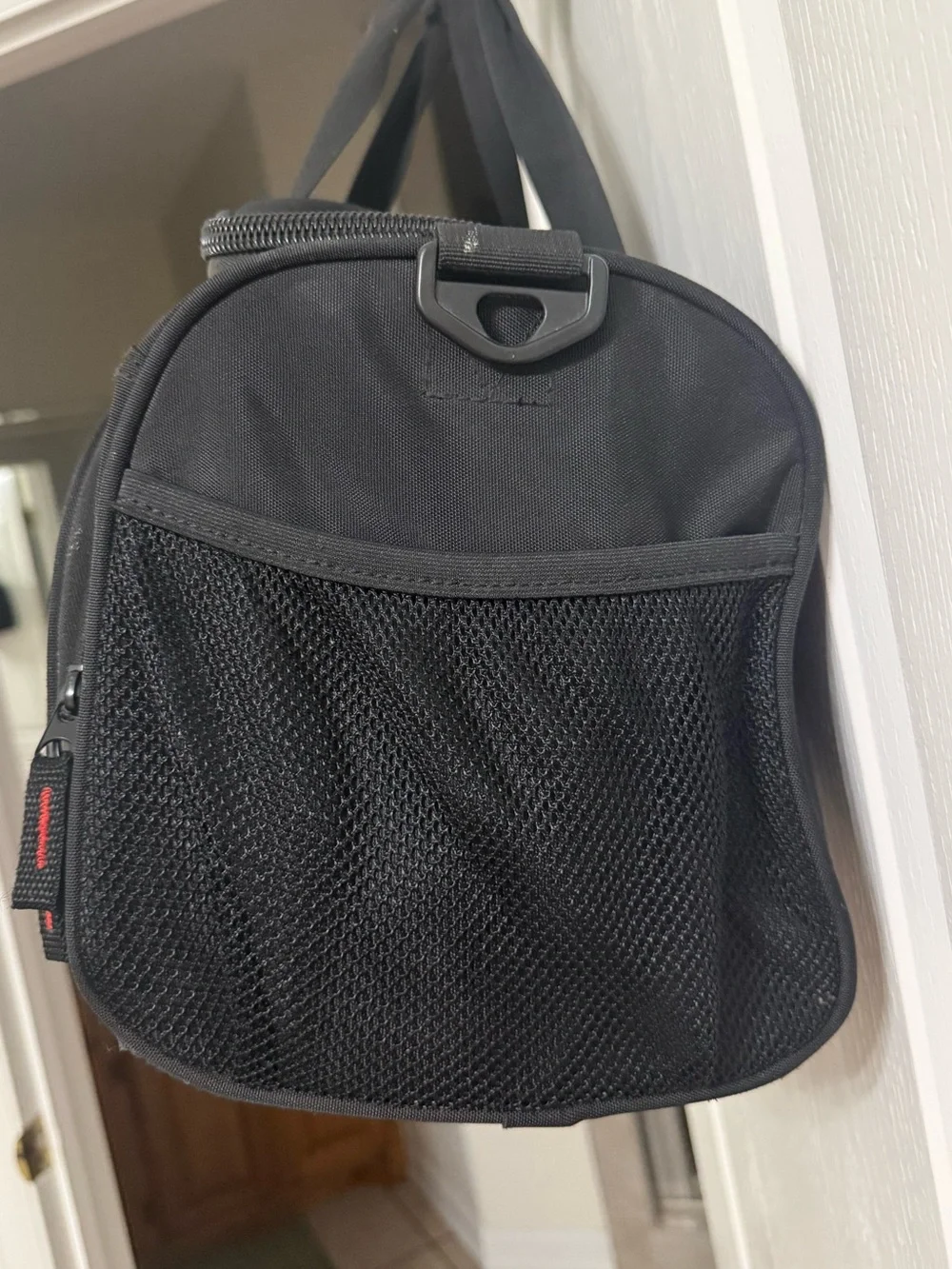 Champion Black & Red Duffel Bag